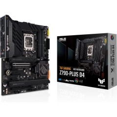 ASUS TUF GAMING Z790-PLUS D4 ATX LGA1700 Motherboard - Unleash Ultimate Performance & Stability for Gamers!